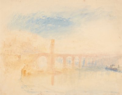 The Moselle Bridge, Coblenz by Joseph Mallord William Turner